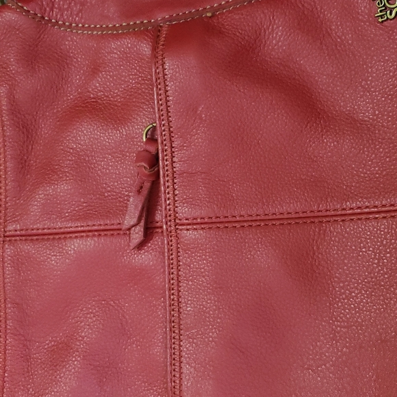 THE SAK RED LEATHER CROSSBODY - Picture 3 of 7